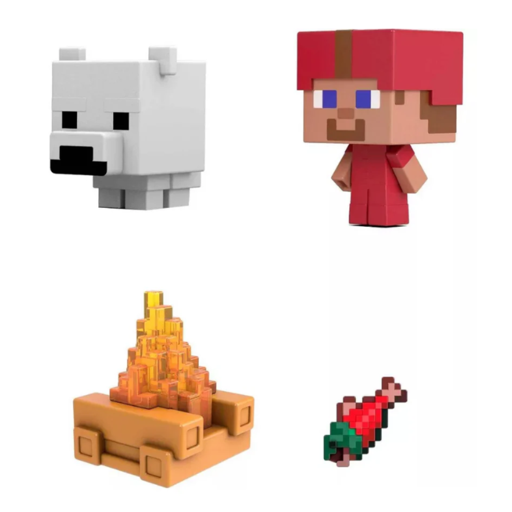 Mojang Minecraft Mob Head Minis ARCTIC EXPEDITION (HKR60)
