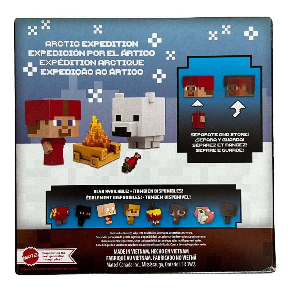 Mojang Minecraft Mob Head Minis ARCTIC EXPEDITION (HKR60)