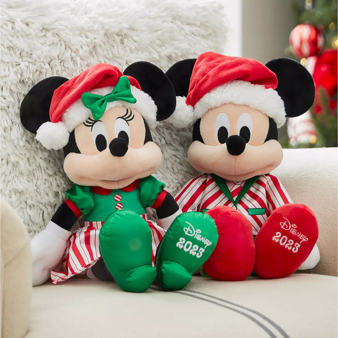 Disney Store Plush - MICKEY MOUSE CHRISTMAS 2023 Medium Soft Toy