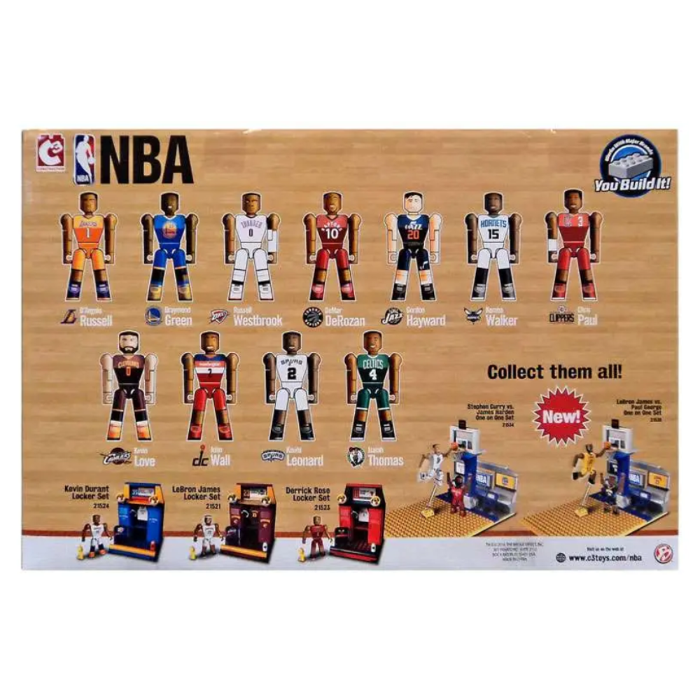 NBA C3 Construction Deluxe Collector Set Minifigure 11-Pack (2016 Release) #21552