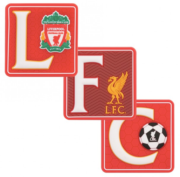 Official LIVERPOOL FC Rubber Letter Magnet Set (LFC Store Exclusive)