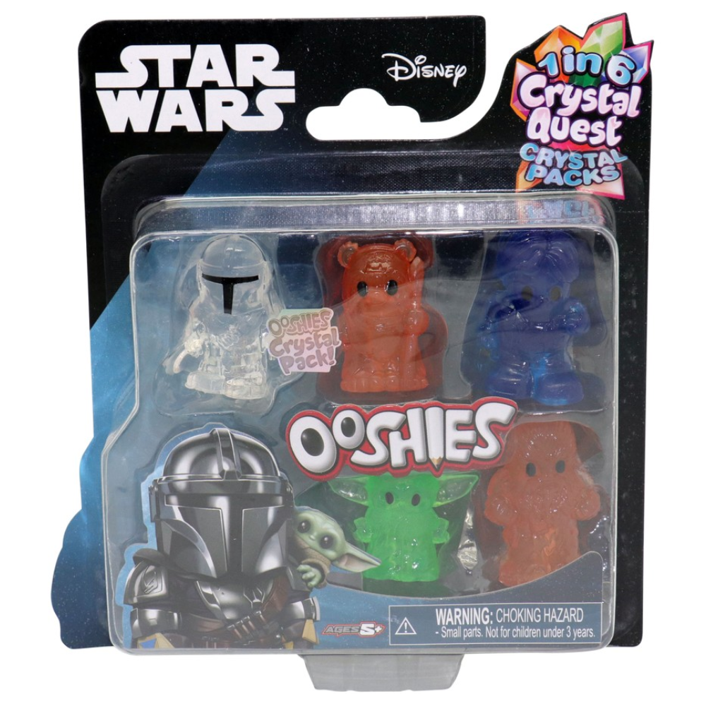 Ooshies Crystal Quest STAR WARS Crystal Pack 5-pack (2026 Release)