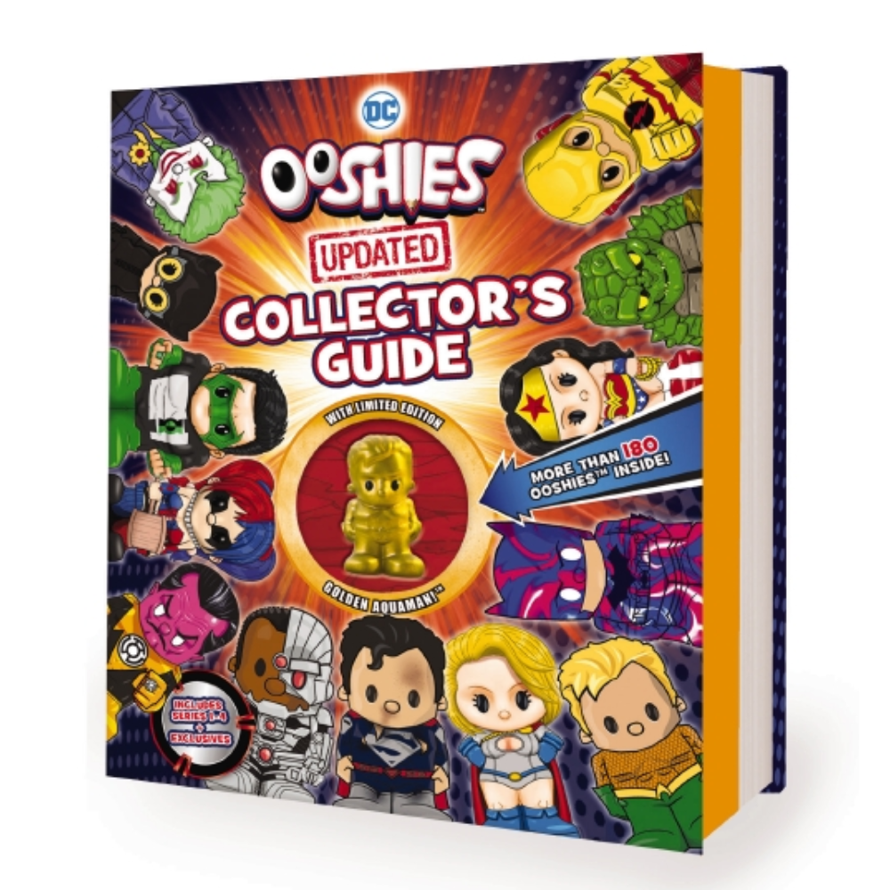 Ooshies DC Comics Updated Collector Guide with Limited Edition Golden Aquaman (Hardback)