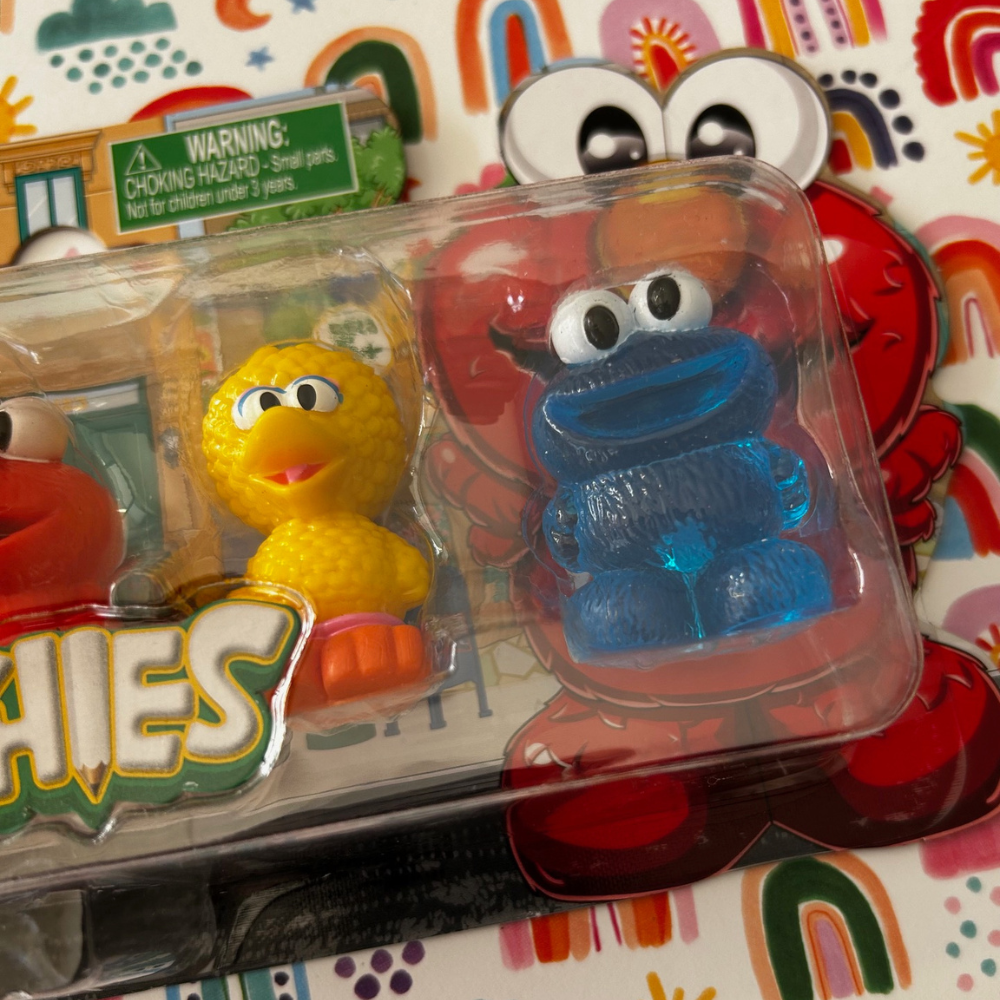 Ooshies Gold Rush SESAME STREET 5-pack (2025 Release)