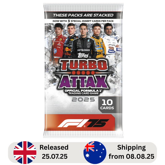 Topps F1 Turbo Attax 2025 - Trading Card Packet