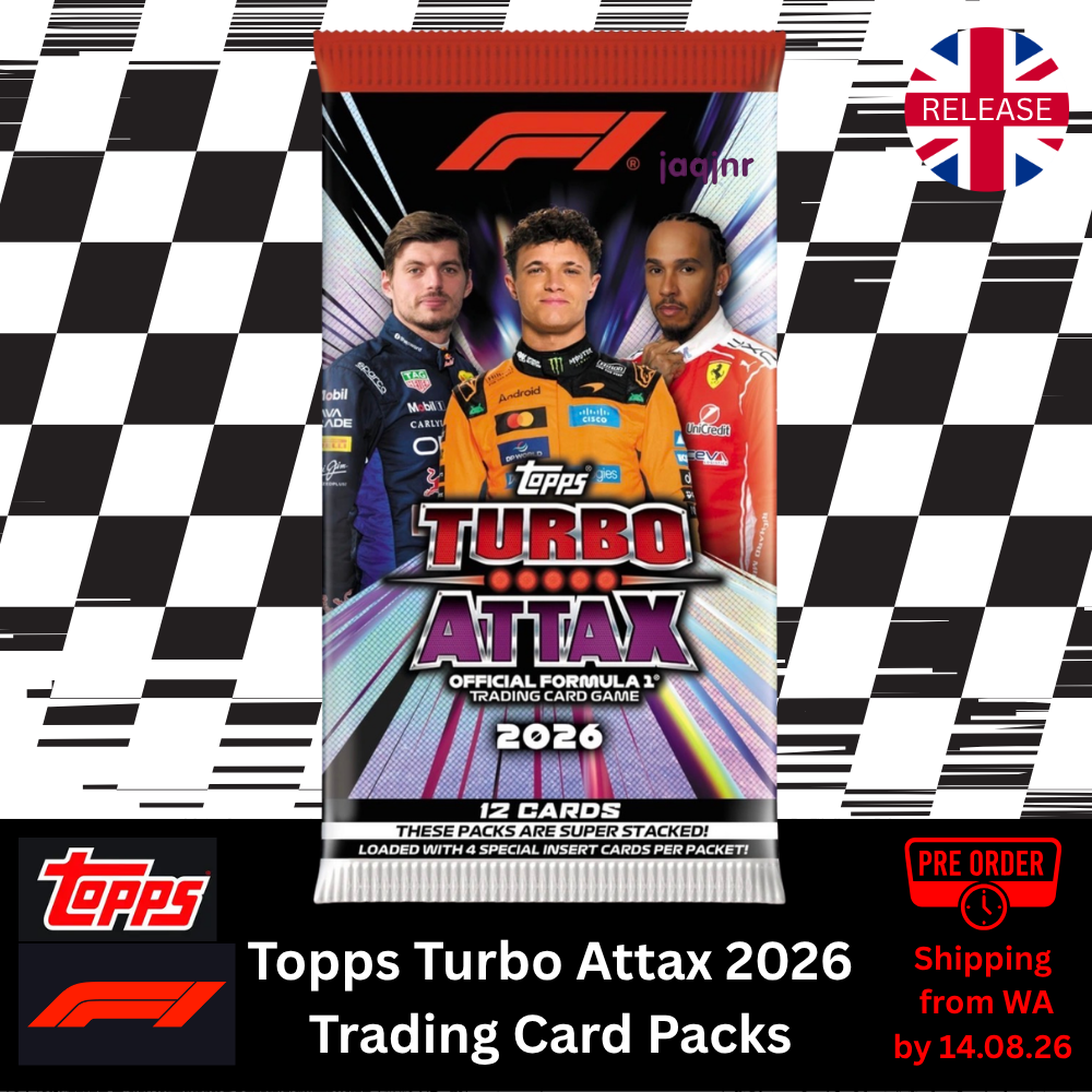 PRE-SALE (SHIPPING BY 14.08.26) Topps F1 Turbo Attax 2026 - Trading Card Packs