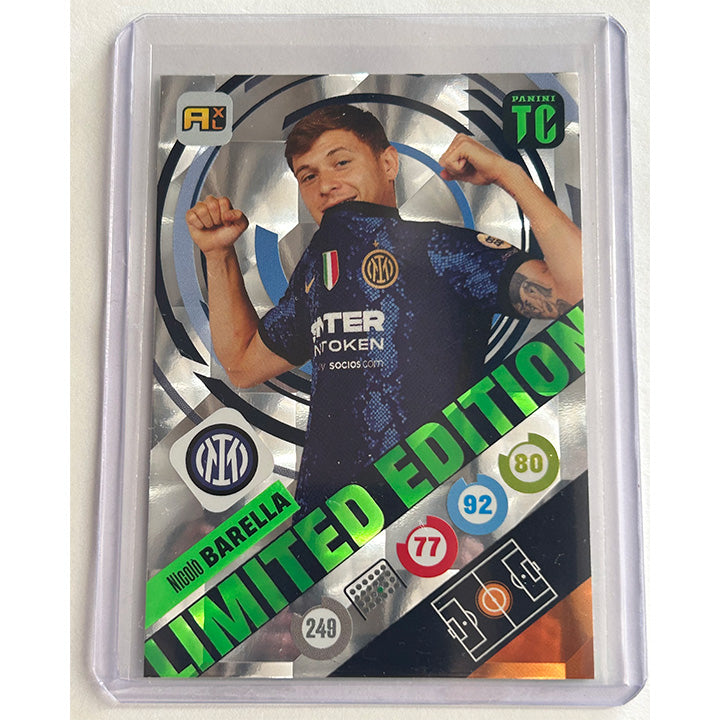 Panini 2022 FIFA Top Class Adrenalyn XL - NICOLO BARELLA (INTER MILAN) Limited Edition