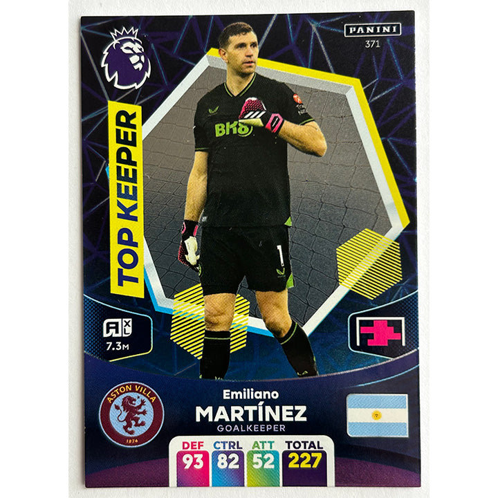 Panini Adrenalyn XL Premier League 2024 - MARTINEZ (ASTON VILLA) Top Keeper 371