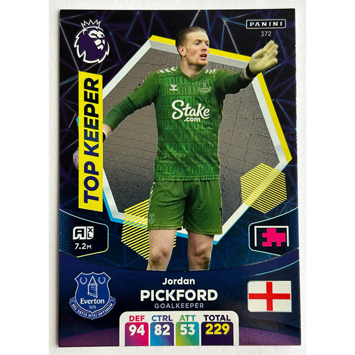 Panini Adrenalyn XL Premier League 2024 - PICKFORD (EVERTON) Top Keeper 372