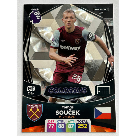 Panini Adrenalyn XL Premier League 2024 - SOUCEK (WEST HAM UNITED) Colossus 405