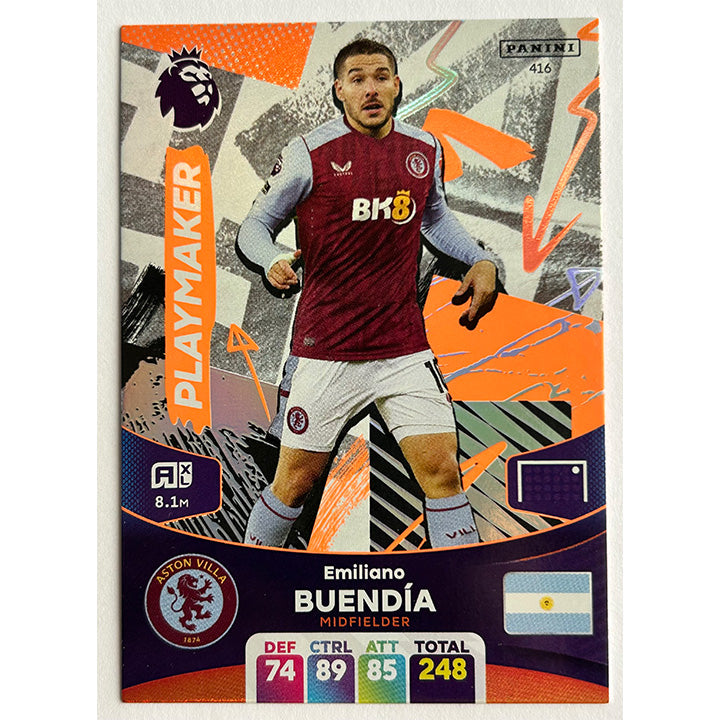 Panini Adrenalyn XL Premier League 2024 - BUENDIA (ASTON VILLA) Playmaker 416