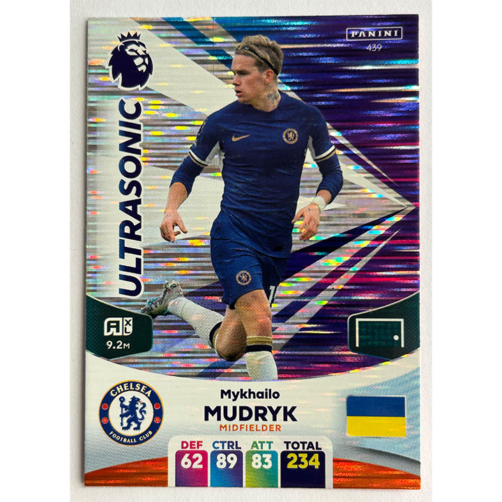 Panini Adrenalyn XL Premier League 2024 - MUDRYK (CHELSEA) Ultrasonic 439