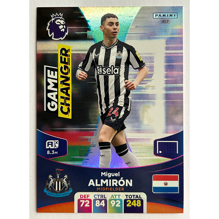 Panini Adrenalyn XL Premier League 2024 - ALMIRON (NEWCASTLE UNITED) Game Changer 457