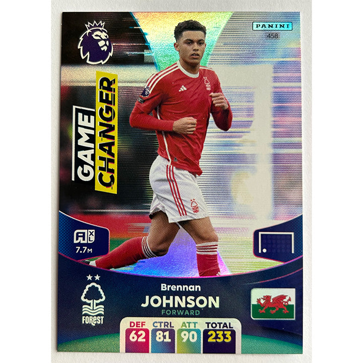 Panini Adrenalyn XL Premier League 2024 - JOHNSON (NOTTINGHAM FOREST) Game Changer 458