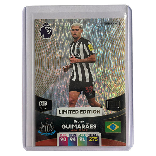 Panini Adrenalyn XL Premier League 2024 - BRUNO GUIMARAES (NEWCASTLE UNITED) Limited Edition