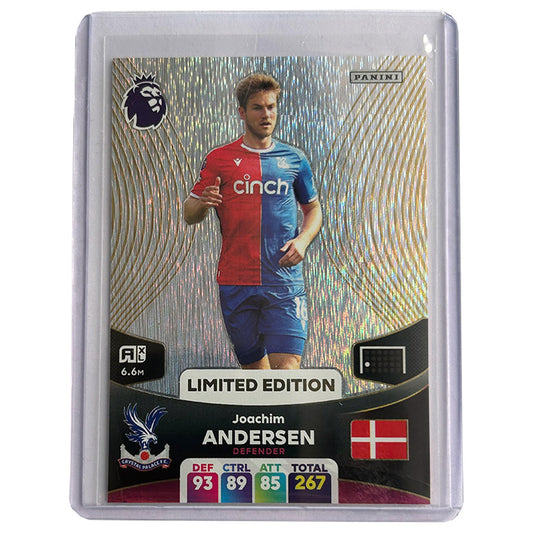 Panini Adrenalyn XL Premier League 2024 - JOACHIM ANDERSEN (CRYSTAL PALACE) Limited Edition