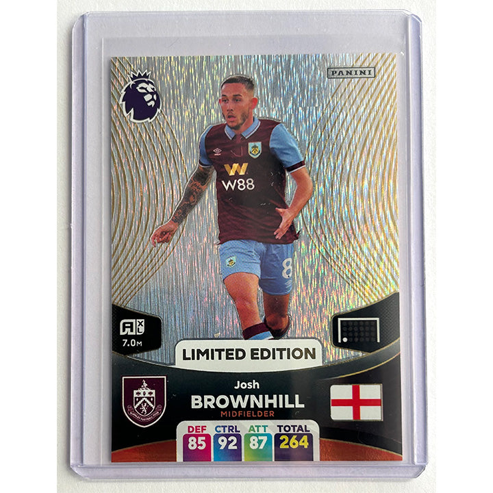 Panini Adrenalyn XL Premier League 2024 - JOSH BROWNHILL (BURNLEY) Limited Edition