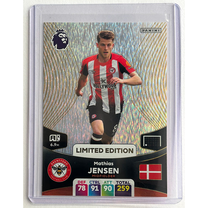 Panini Adrenalyn XL Premier League 2024 - MATHIAS JENSEN (BRENTFORD) Limited Edition