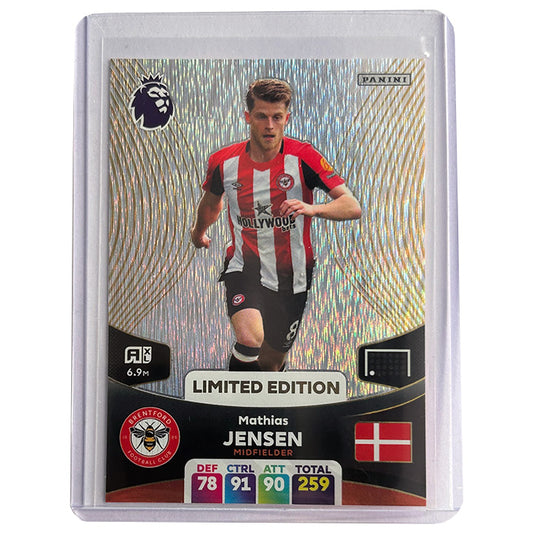 Panini Adrenalyn XL Premier League 2024 - MATHIAS JENSEN (BRENTFORD) Limited Edition