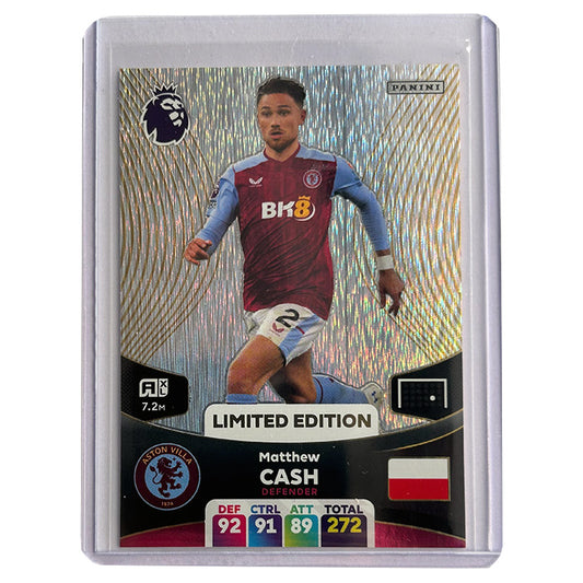 Panini Adrenalyn XL Premier League 2024 - MATTHEW CASH (ASTON VILLA) Limited Edition