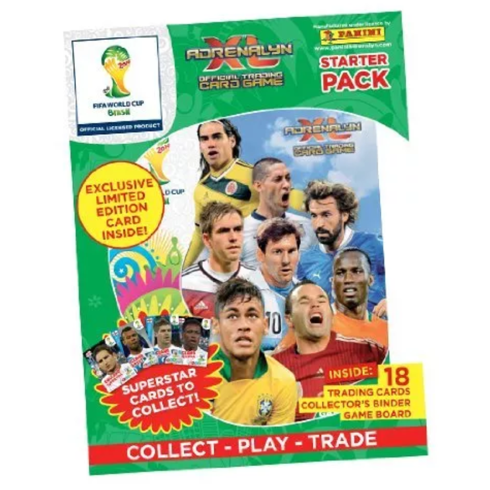 Panini Adrenalyn XL FIFA World Cup Brasil 2014 Trading Card Collection - Starter Pack