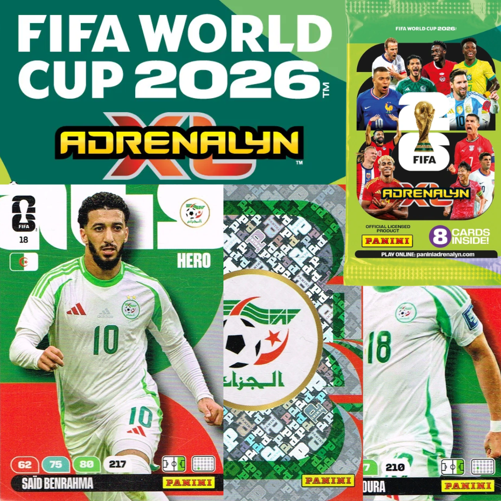 Panini FIFA World Cup 2026 Adrenalyn XL - Single ALGERIA Cards (#10 - #21)