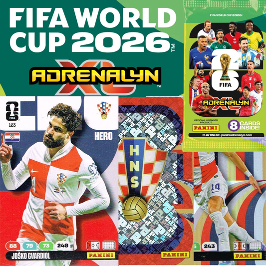Panini FIFA World Cup 2026 Adrenalyn XL - Single CROATIA Cards (#118 - #129)
