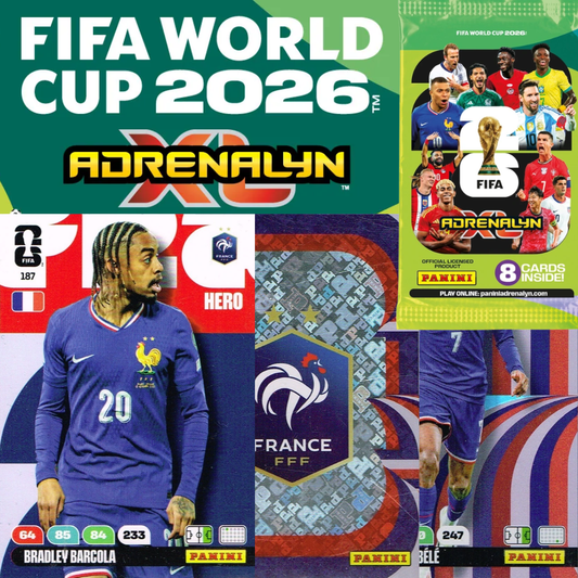 Panini FIFA World Cup 2026 Adrenalyn XL - Single FRANCE Cards (#178 - #189)