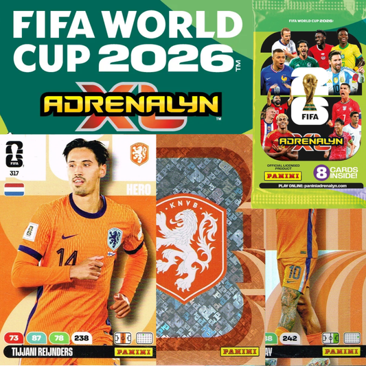 Panini FIFA World Cup 2026 Adrenalyn XL - Single NETHERLANDS Cards (#310 - #321)