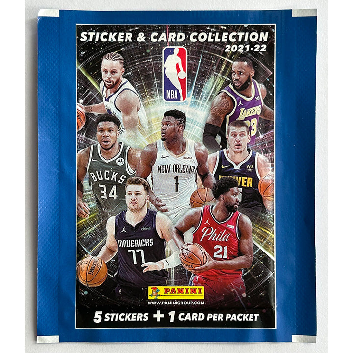 Panini NBA Sticker & Card Collection 2021-22 - Packets
