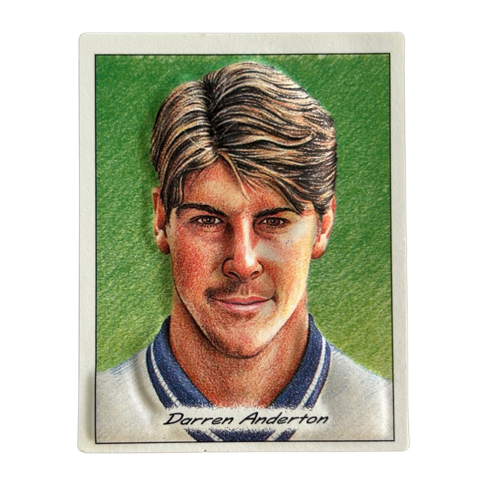 Panini PFA Superplayers 98 - Single EMBOSSED 3D GLYPTIC Stickers