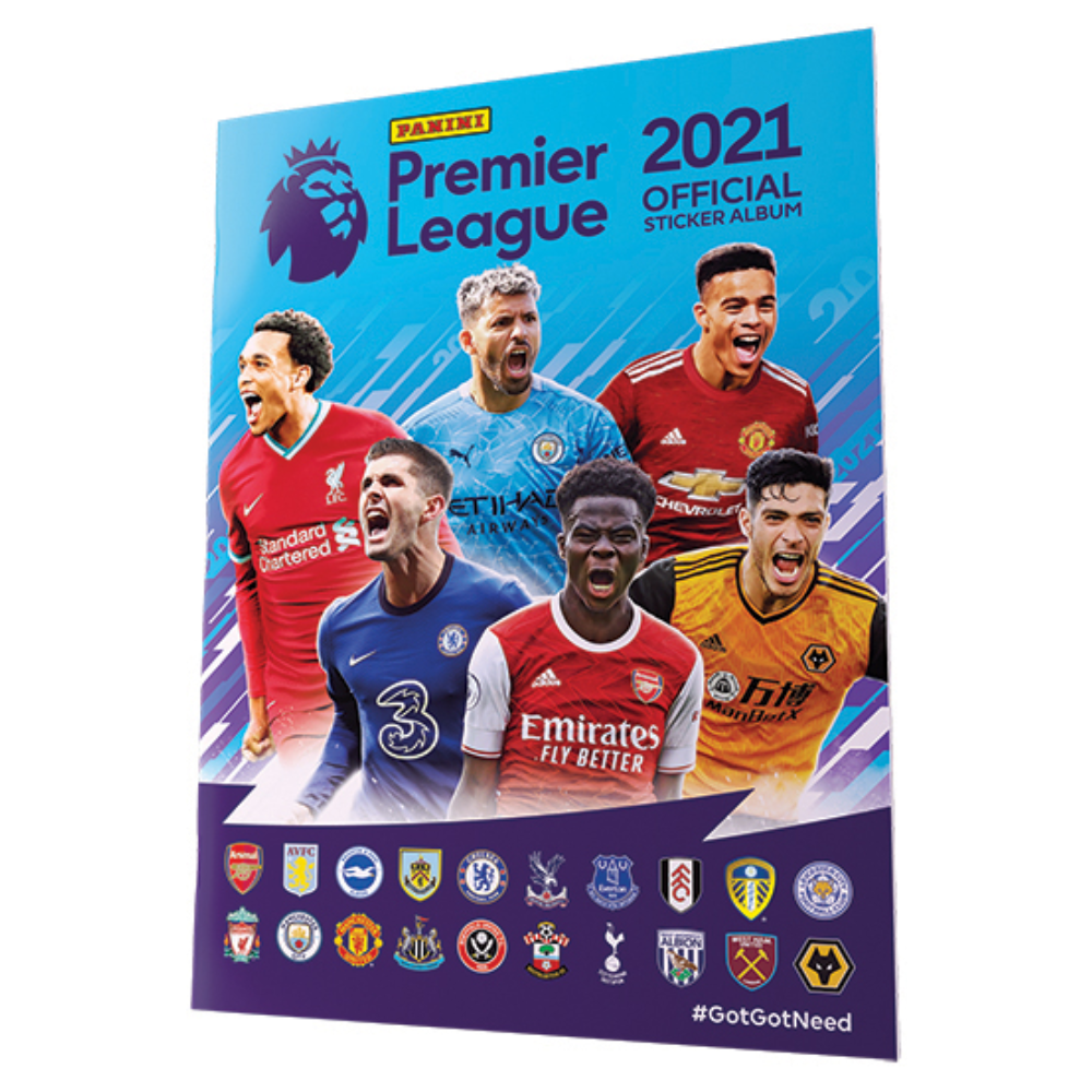 Panini Premier League 2021 Official Sticker Collection - Sticker Album