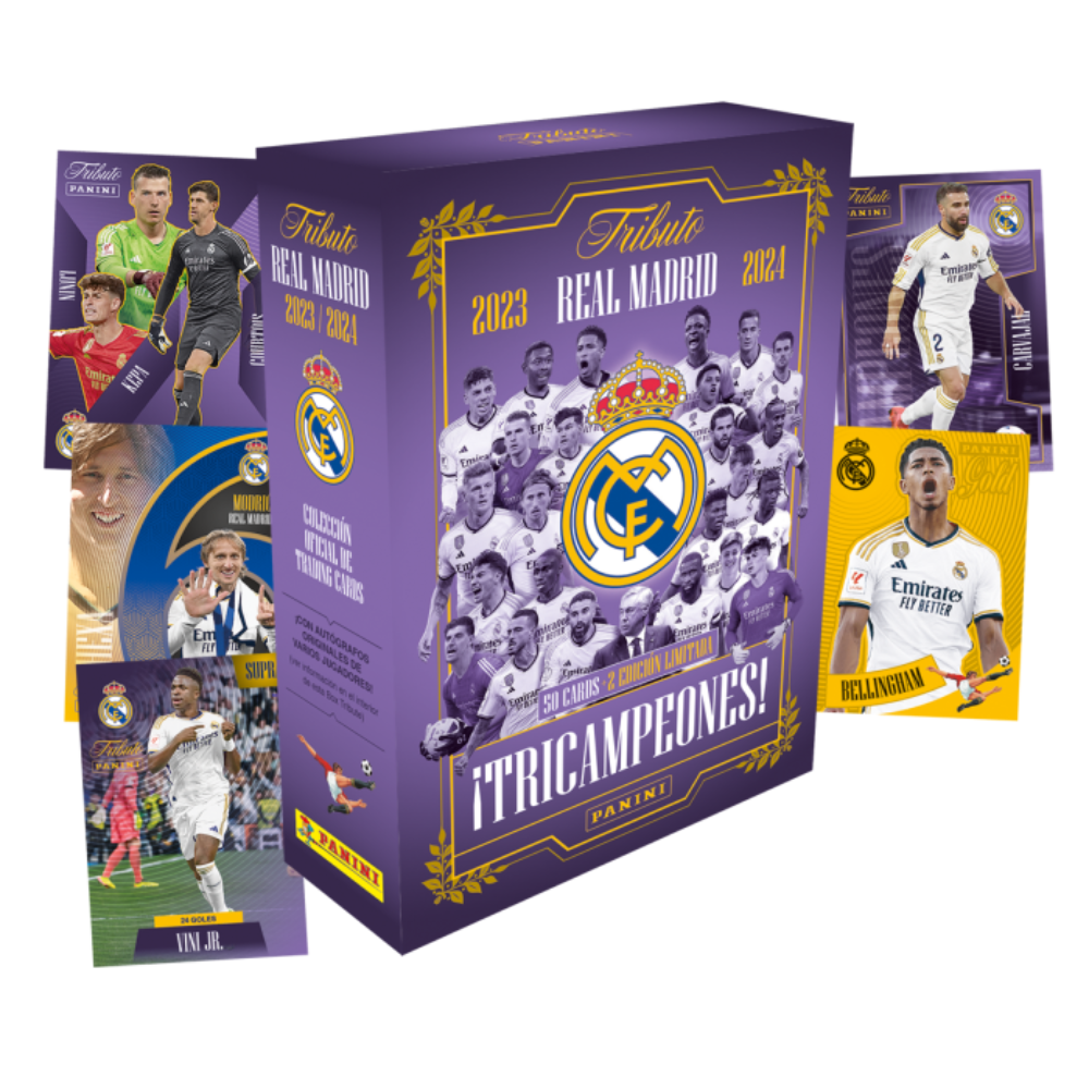 Panini Real Madrid Tribute 2023-24 'Tricampeones' Box
