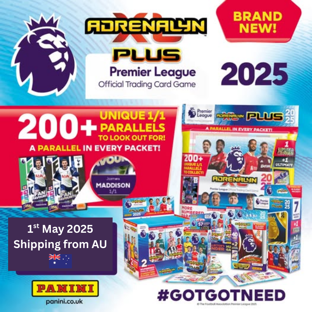 MAY PRE-ORDERS: Panini Adrenalyn XL Plus Premier League 2025 - Starter Pack