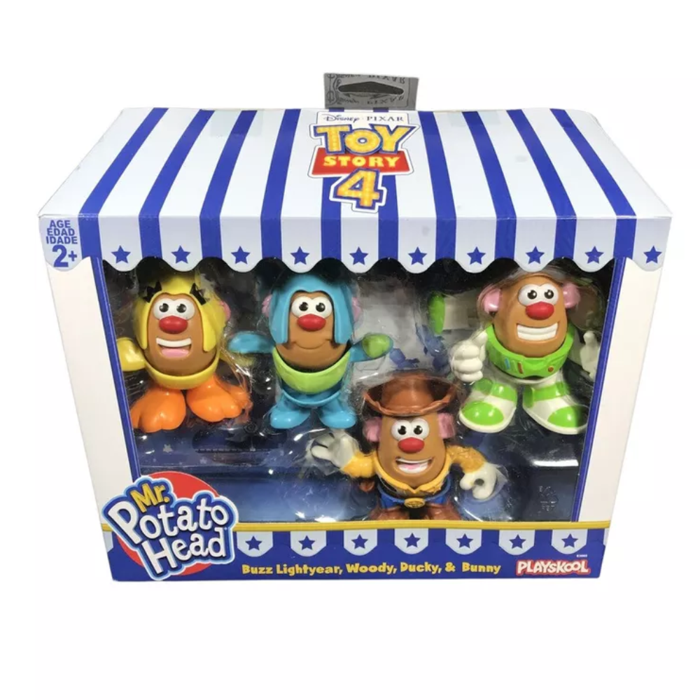 Playskool Mr Potato Head Minis - Toy Story 4 Pack with Buzz, Woody, Ducky & Bunny