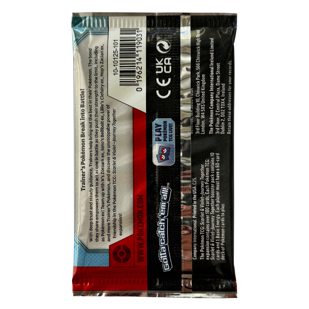 Pokemon Scarlet & Violet Journey Together TCG - Booster Pack