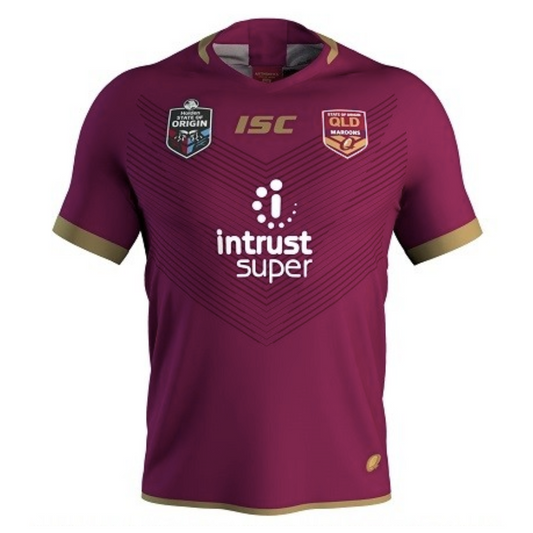 Queensland Maroons State of Origin 2018 ISC On Field Jersey