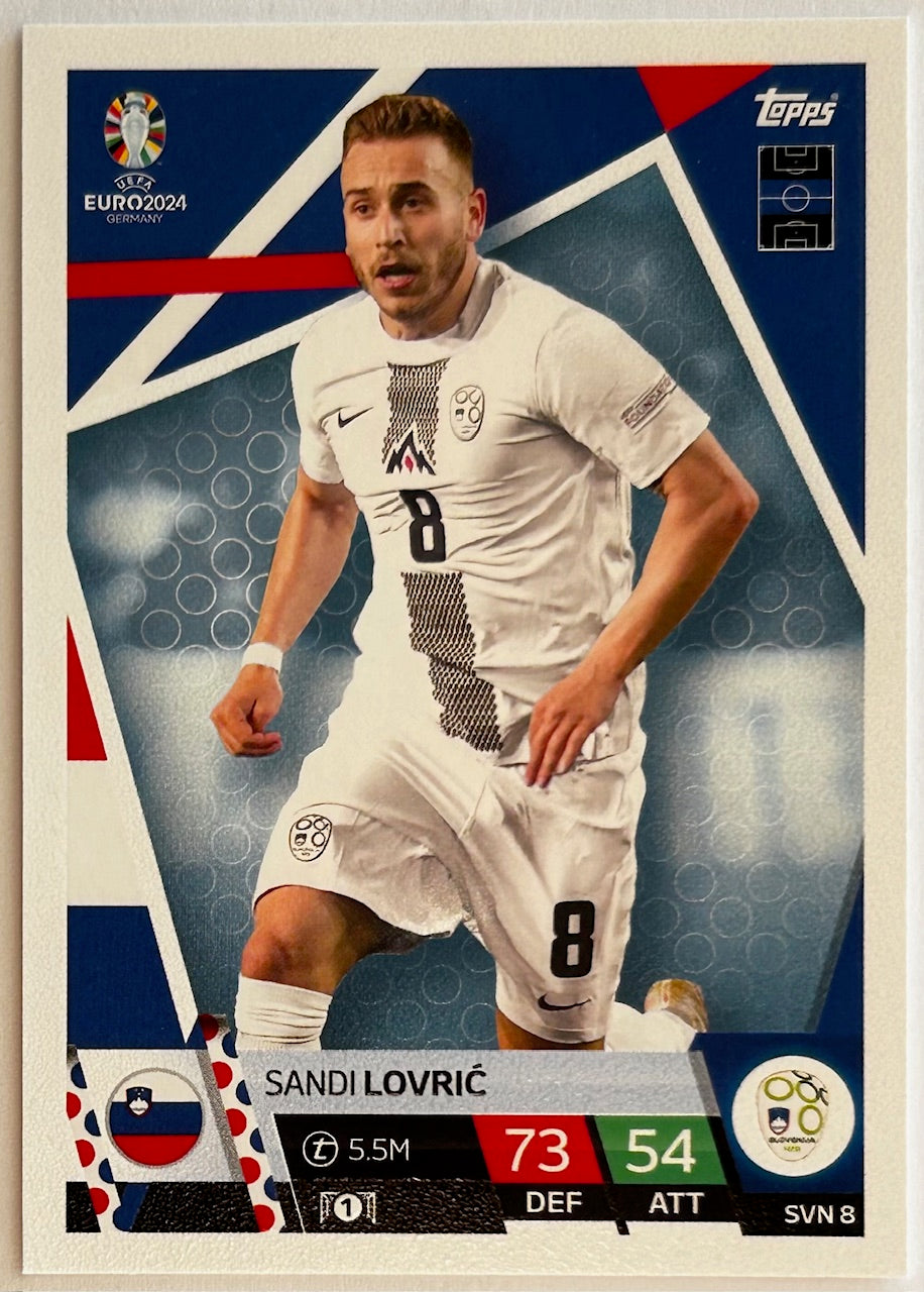 Topps Match Attax UEFA EURO 2024 - Single SLOVENIA Cards (SVN 1 - SVN 18)