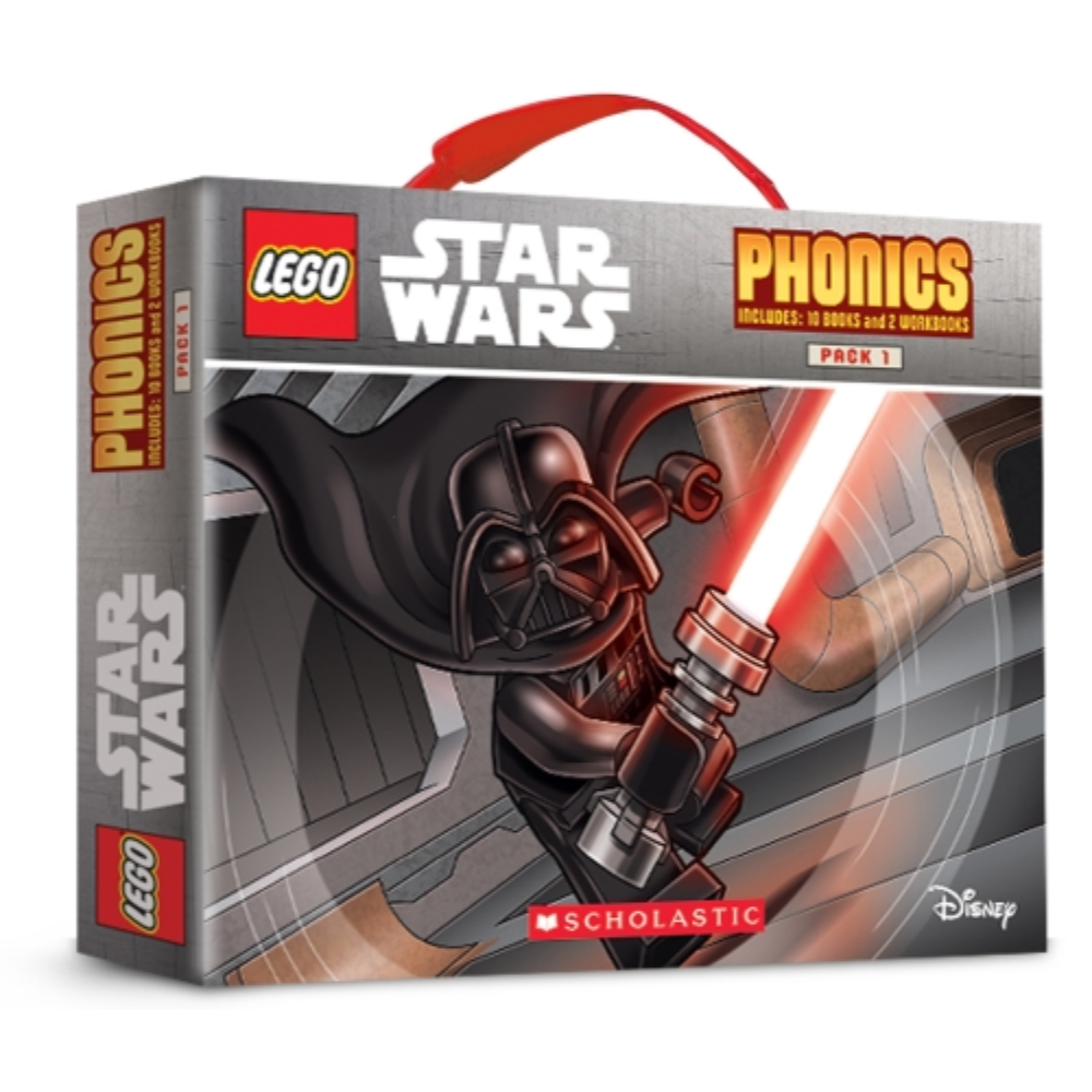 Star Wars Lego Phonics Pack 1 Boxed Set (10 books & 2 workbooks)