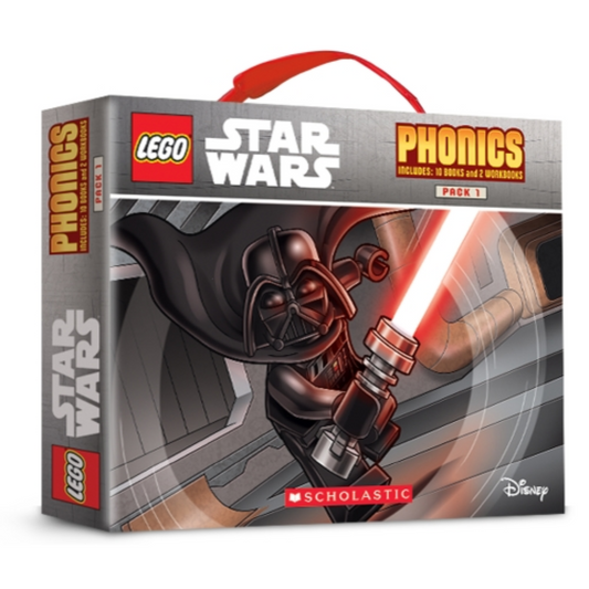 Star Wars Lego Phonics Pack 1 Boxed Set (10 books & 2 workbooks)