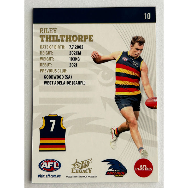 Select AFL 2023 Legacy - Single ADELAIDE CROWS Cards (#2 - #10)