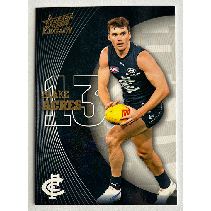 Select AFL 2023 Legacy - Single CARLTON Cards (#20 - #28)