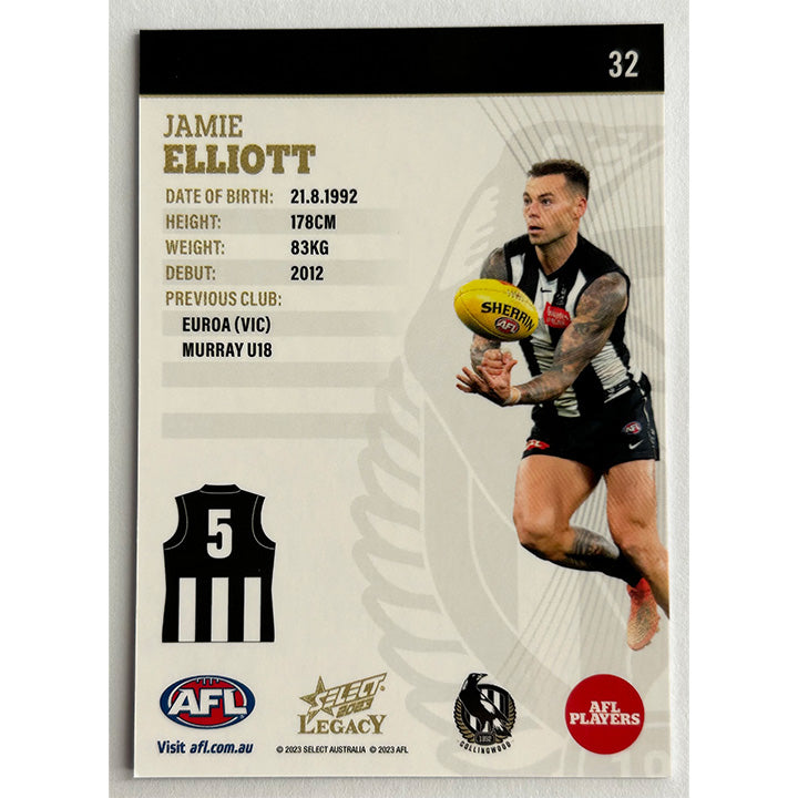 Select AFL 2023 Legacy - Single COLLINGWOOD Cards (#29 - #37)