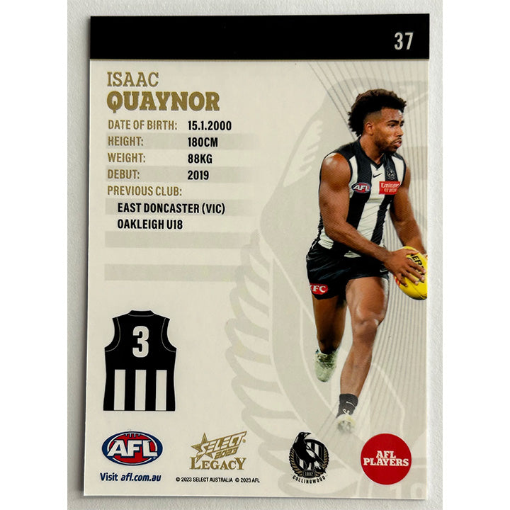 Select AFL 2023 Legacy - Single COLLINGWOOD Cards (#29 - #37)