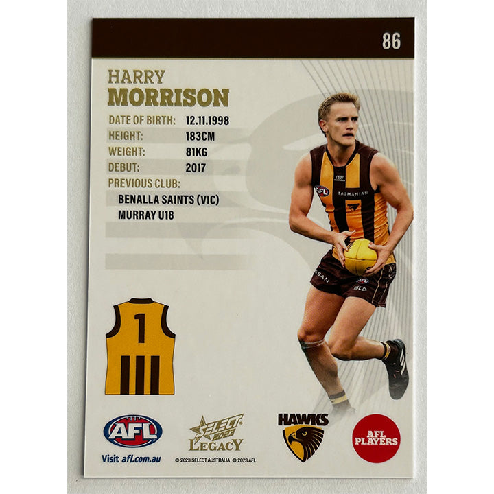Select AFL 2023 Legacy - Single HAWTHORN Cards (#80 - #88)