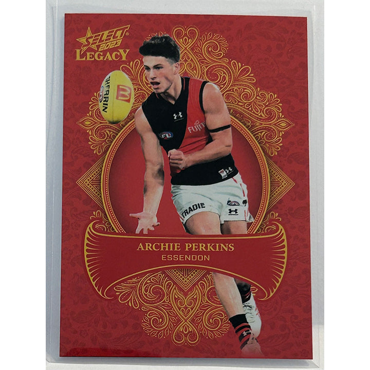 Select AFL 2023 Legacy - ARCHIE PERKINS (ESSENDON) Legacy+ LP48 /425