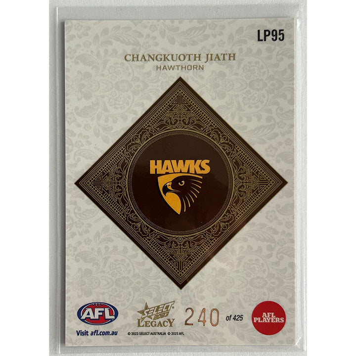 Select AFL 2023 Legacy - CHANGKUOTH JIATH (HAWTHORN) Legacy+ LP95 #240/425