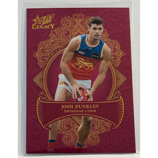 Select AFL 2023 Legacy - JOSH DUNKLEY (BRISBANE LIONS) Legacy+ LP16 /425