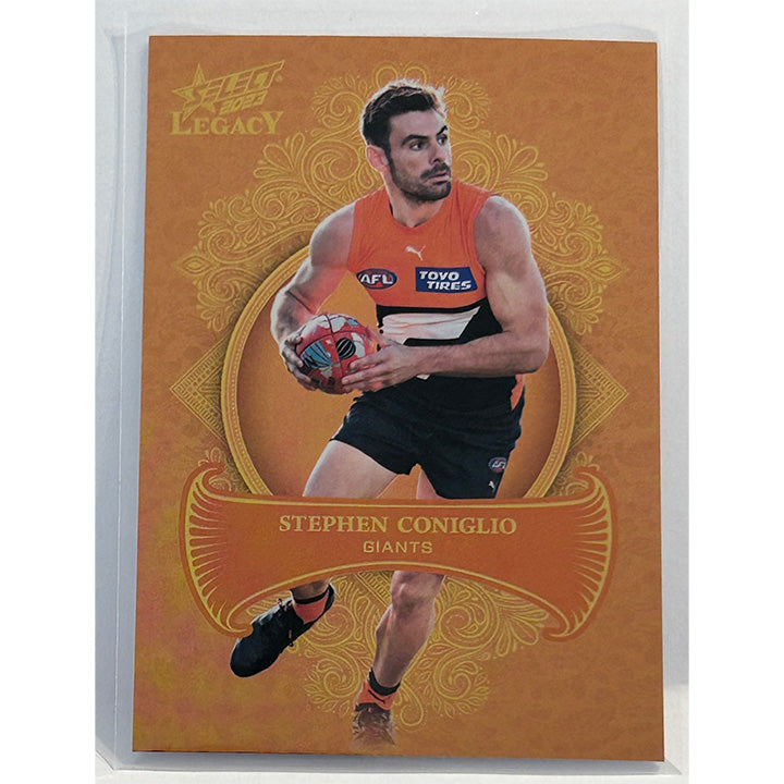 Select AFL 2023 Legacy - STEPHEN CONIGLIO (GWS GIANTS) Legacy+ LP73 /425