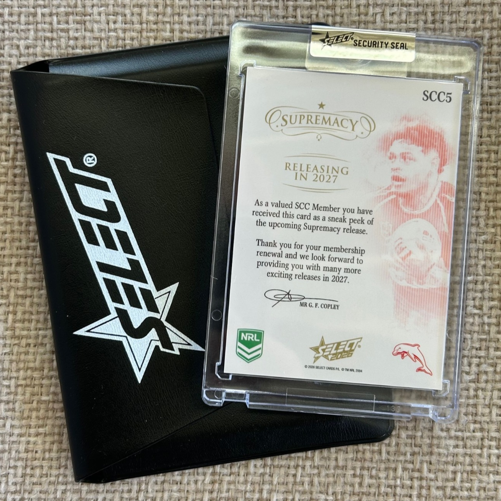 Select NRL Supremacy 2027 Preview - SELWYN COBBO (DOLPHINS) SCC5 51/60